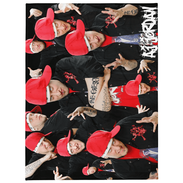 AJ Jordan The Crescendo O.G. Collage Throw Blanket product image (1)