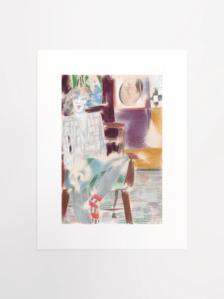 Sloy in Chair 03.25.85 print product image (2)