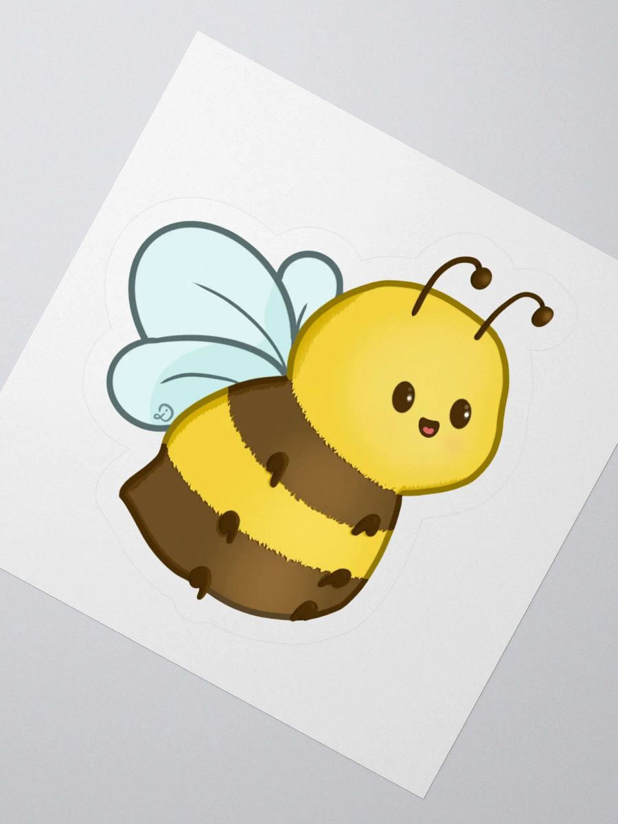 Bonnie the Bee Vinyl Stickers product image (1)