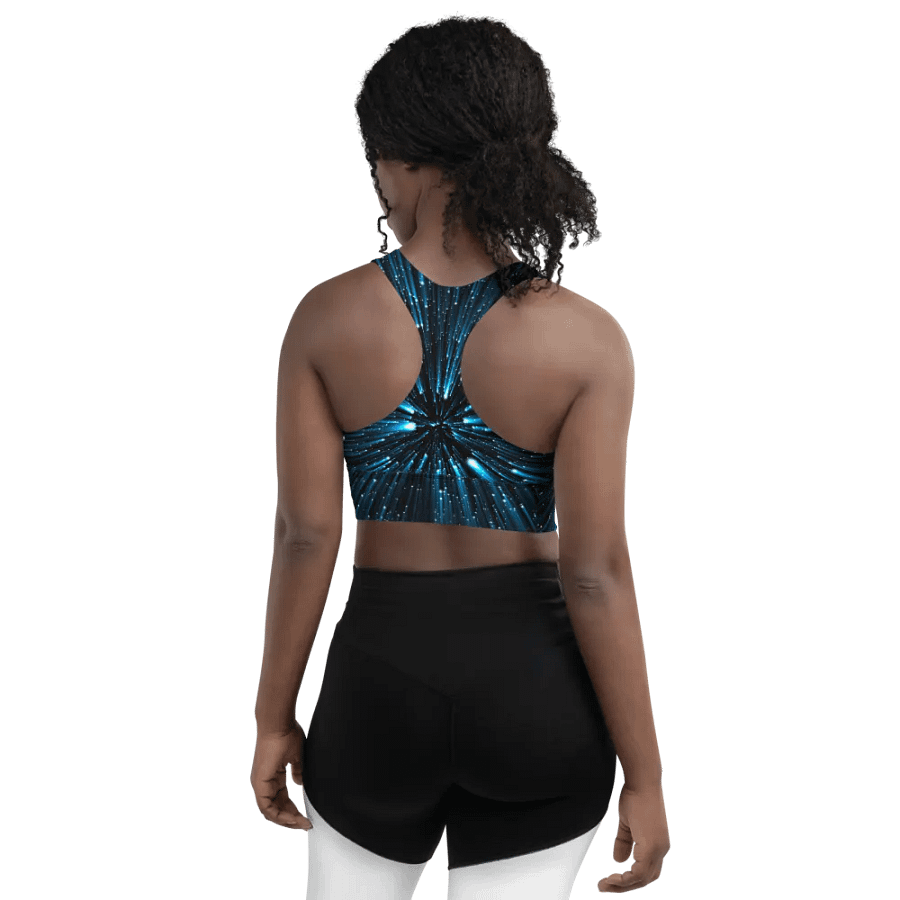 Hyperspace Journey Longline Sports Bra product image (11)