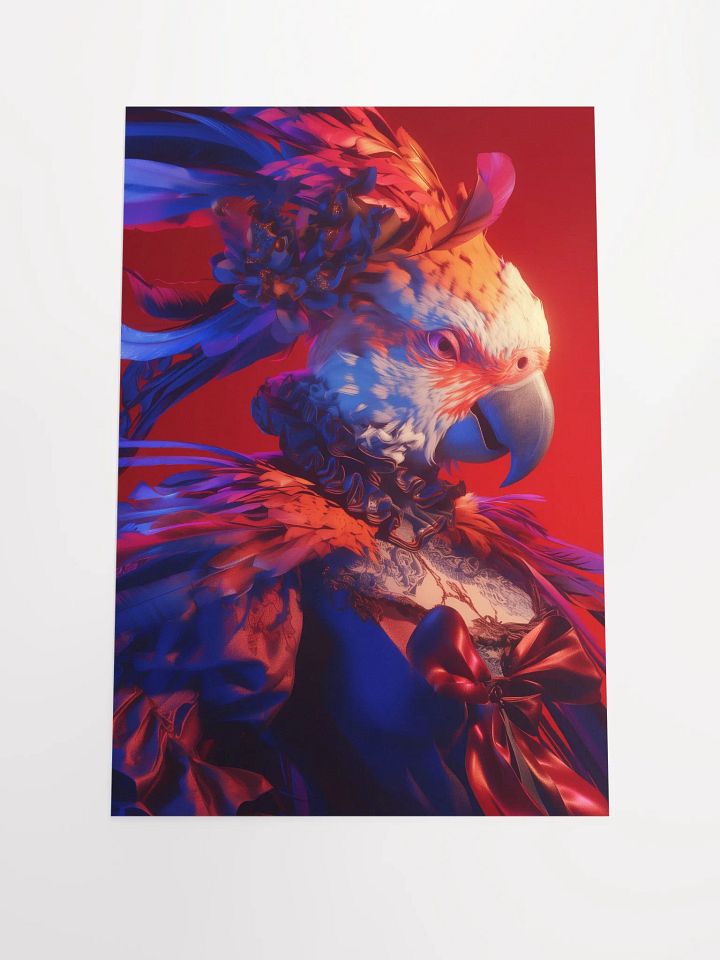 Feathered Fantasy Parrot Poster product image (1)