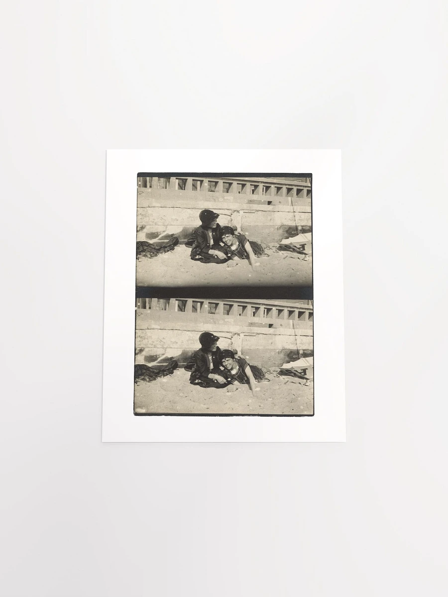 Two Women On Beach By Louis Fleckenstein (1907–1943) - Print product image (13)