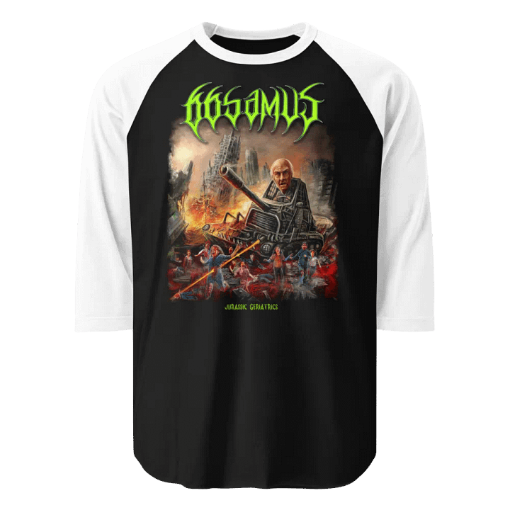Jurassic Geriatrics raglan product image (2)