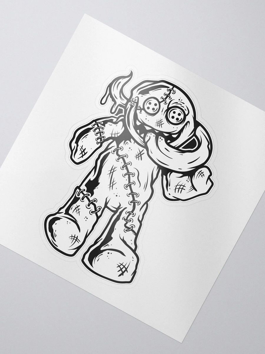 Voodoo Metal Sticker product image (2)