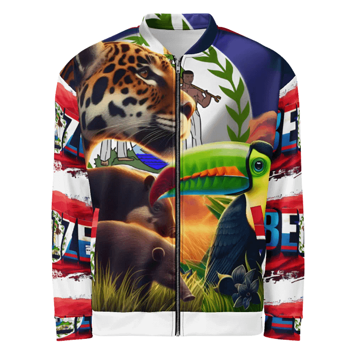 Beauty of Belize Bomber Jacket product image (1)