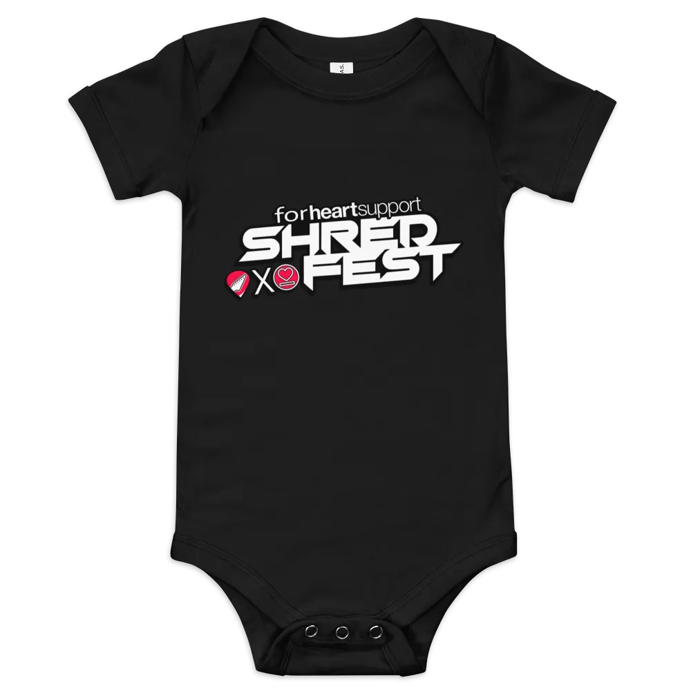 Shredfest x Heartsupport Baby Grow product image (1)