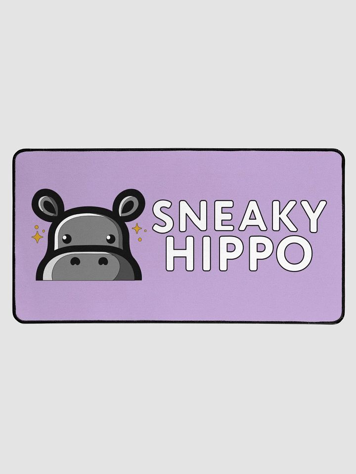SneakyHippo Desk Mat product image (1)