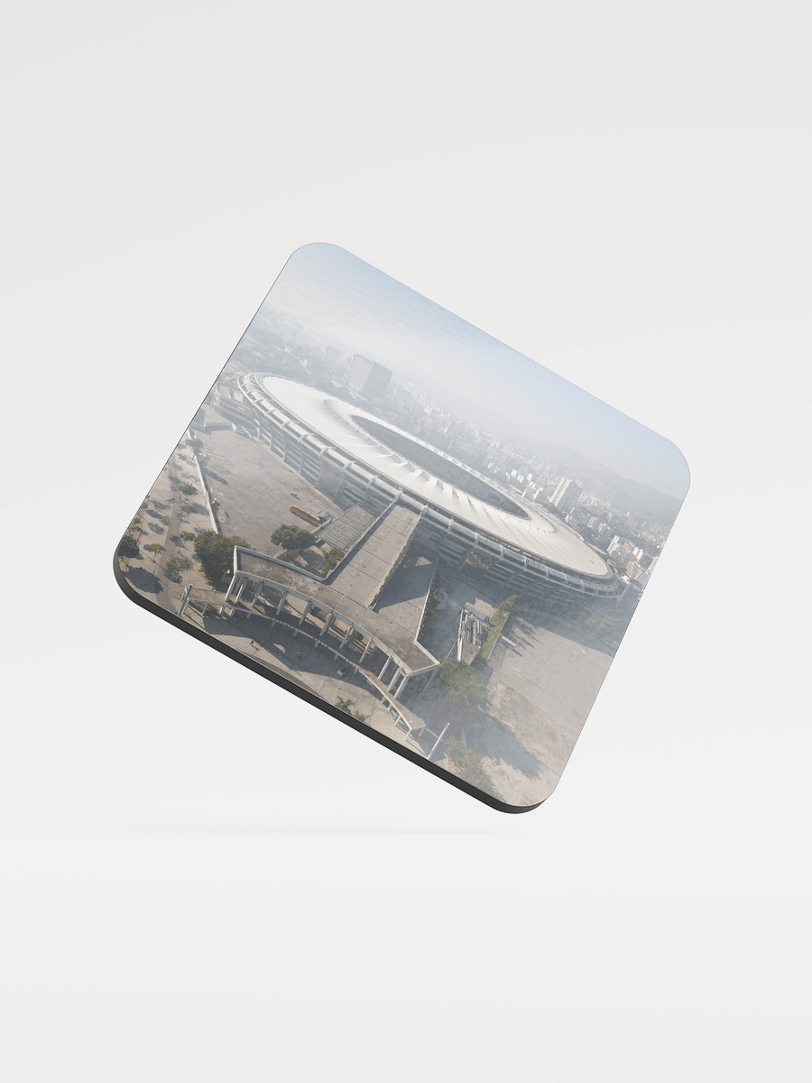 Maracanã – Glossy Cork Coaster /Porta-Copo de Cortiça (EN/BR) product image (1)