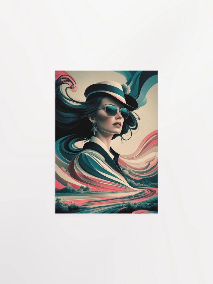 Abstract illustration of a Woman Poster - 24 product image (5)