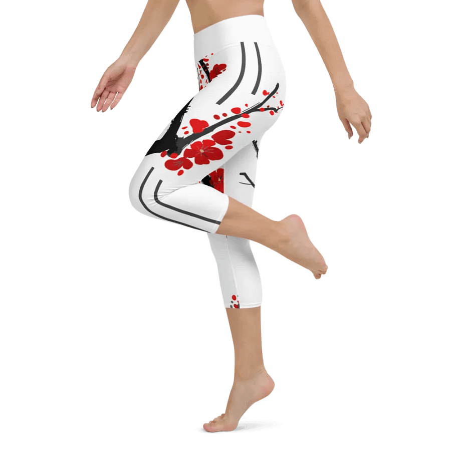 Sakura Blossom Burst - Print Yoga Print Leggings product image (8)