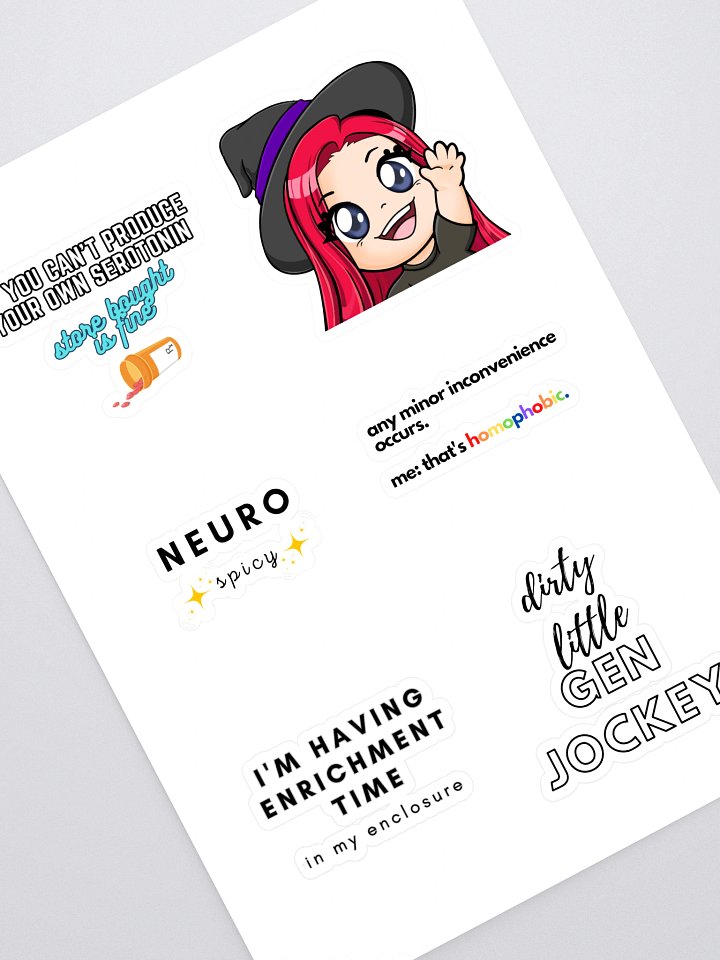 Abra sticker sheet product image (1)