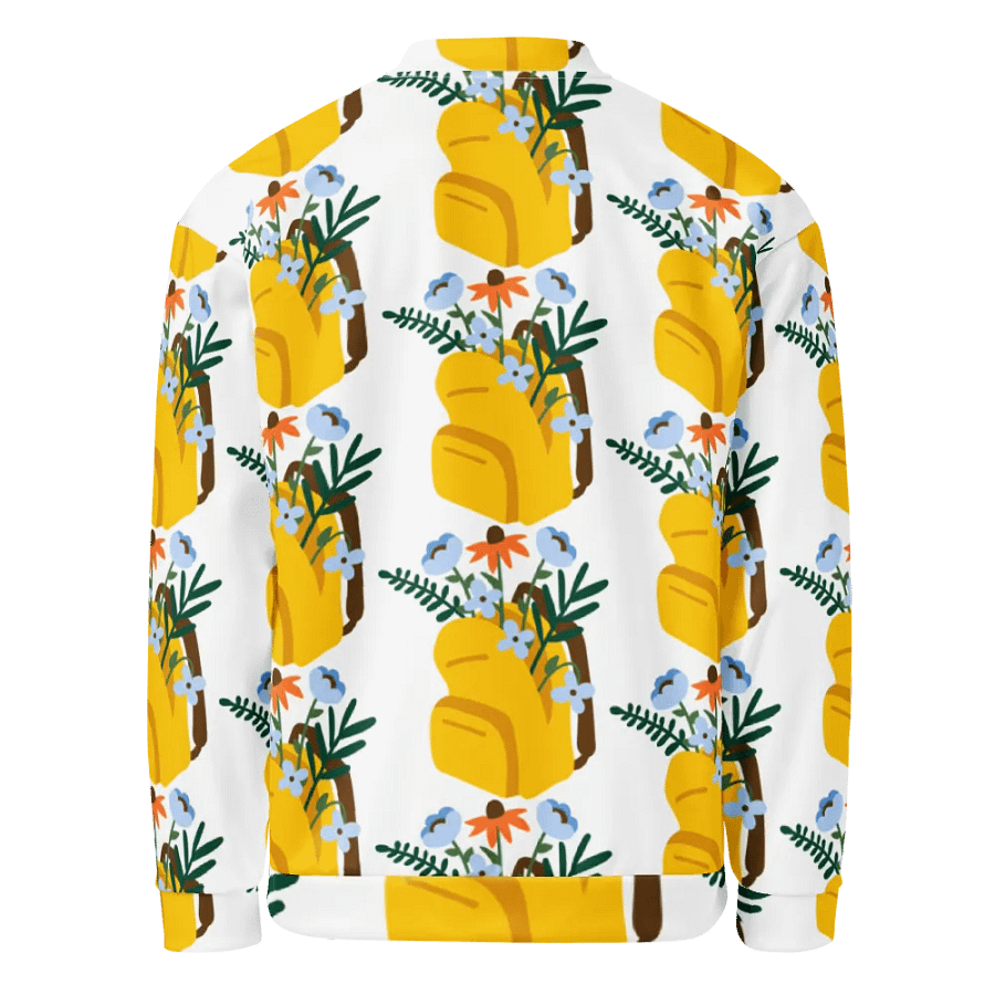 Floral Bliss All-Over Print Bomber Jacket product image (8)