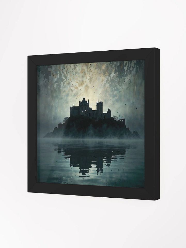 Gothic Castle Reflection Framed Print product image (21)