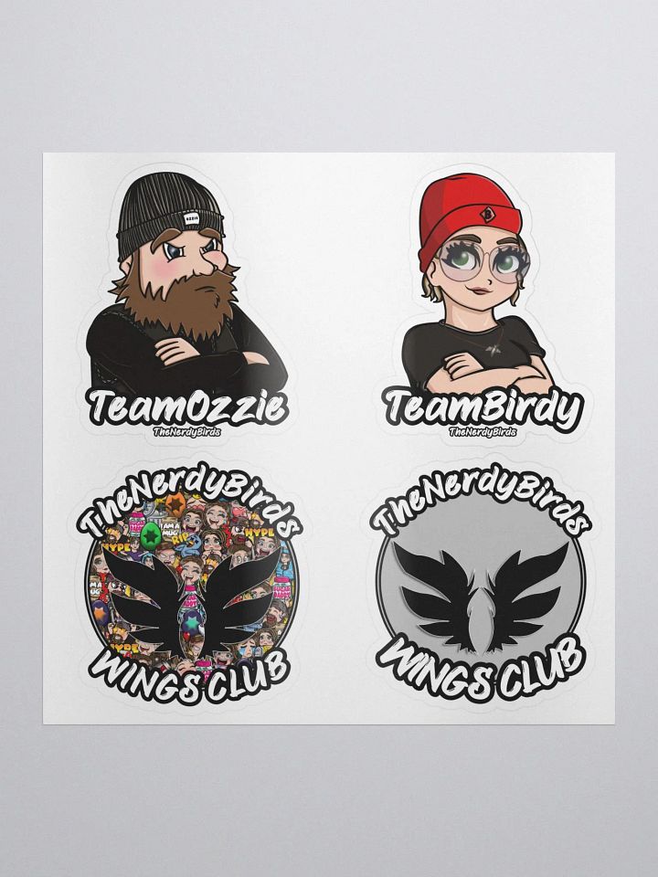 Team Ozzie vs. Team Birdy Sticker Pack product image (1)