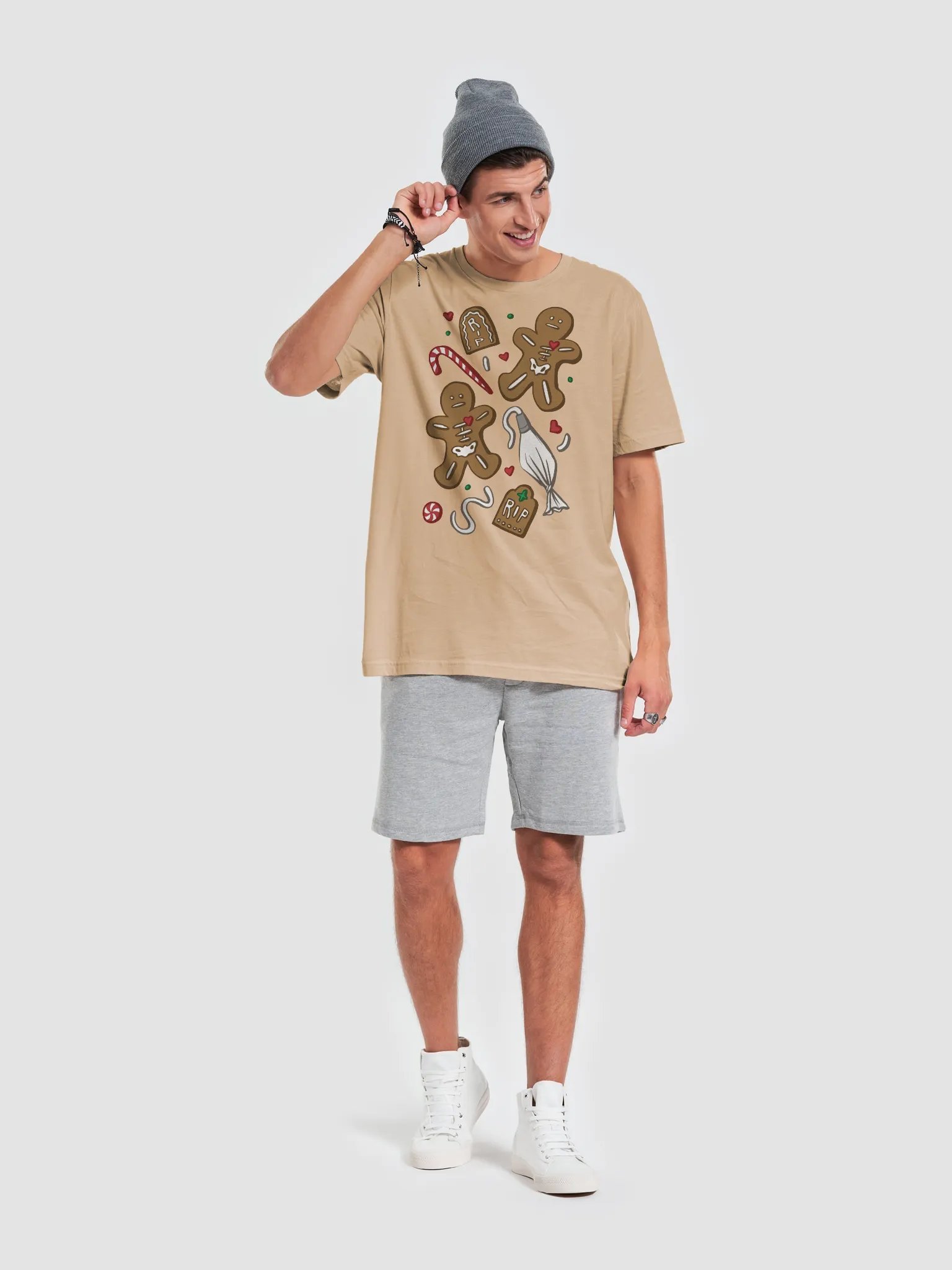 Totally Normal Gingerbread Men Tee product image (4)
