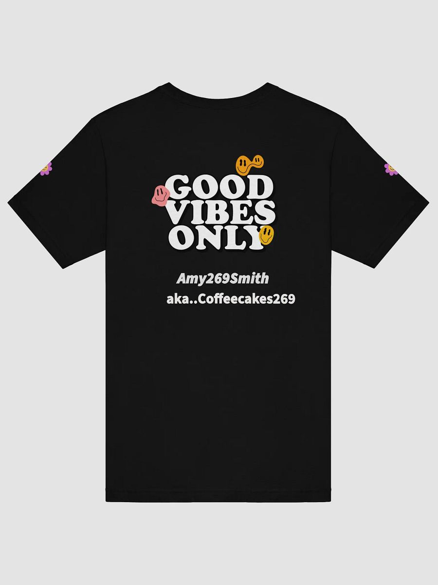 Good Vibes Only Smiley T-Shirt product image (2)