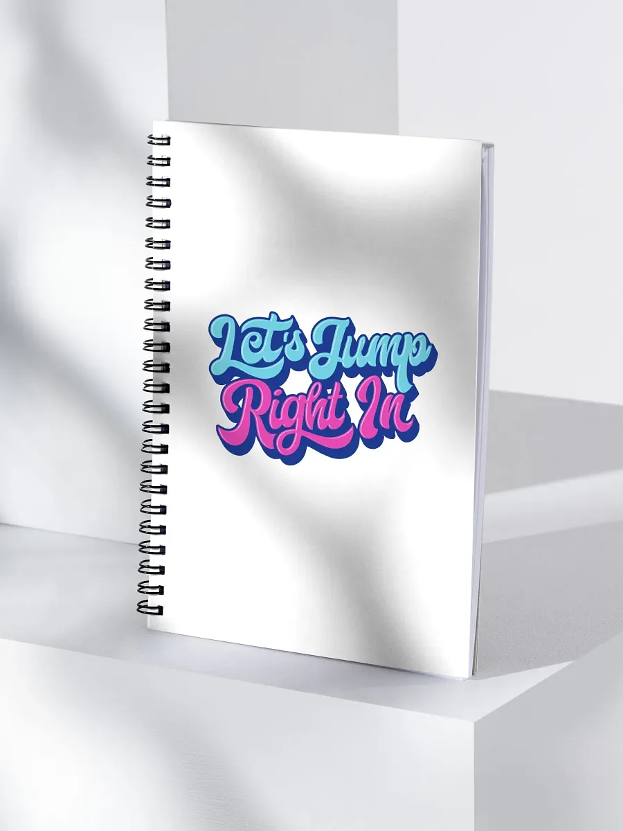 Let's Jump Right In: The English Confidence Notebook product image (4)
