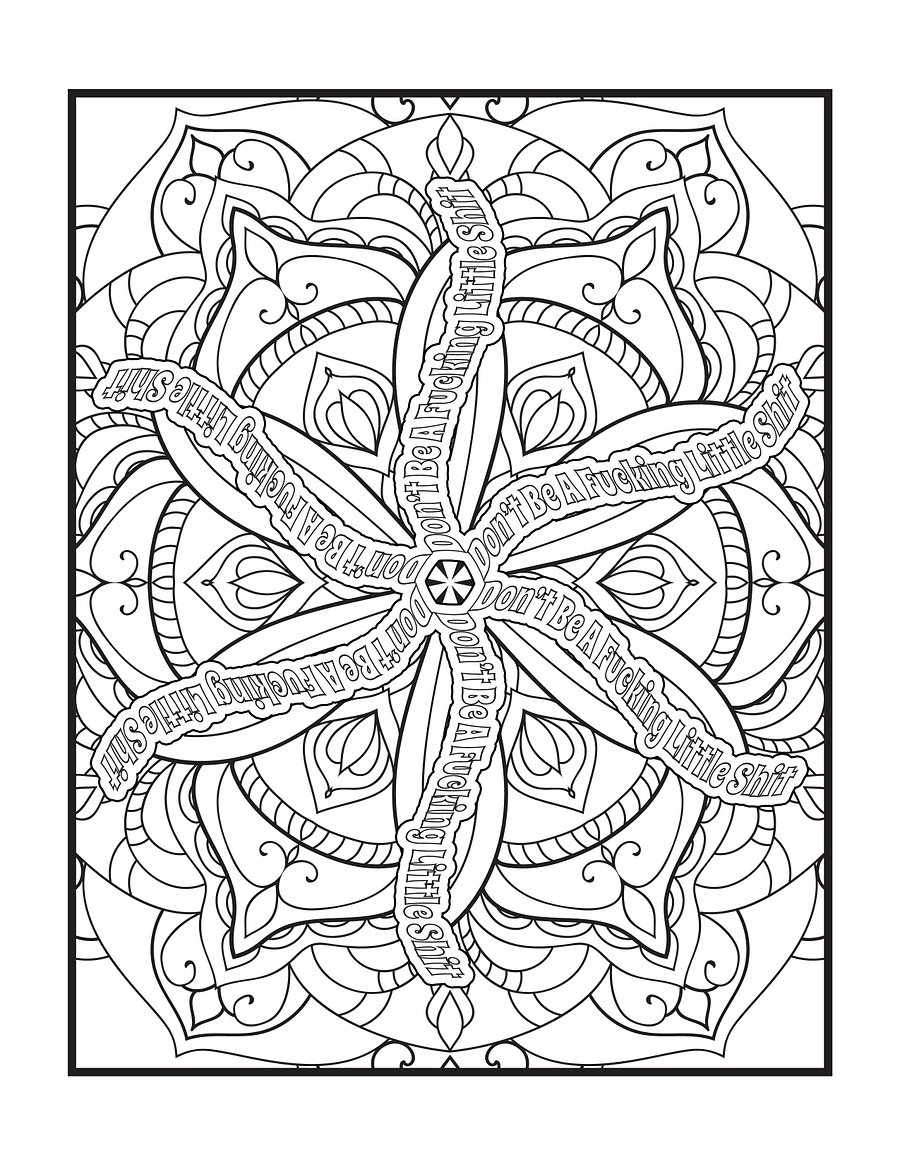 Art & Expletives, The Everyday Swears Version- Swear Word Coloring Book for Adults | Printable | Cuss Words | Sweary Phrases | Curse Words product image (4)