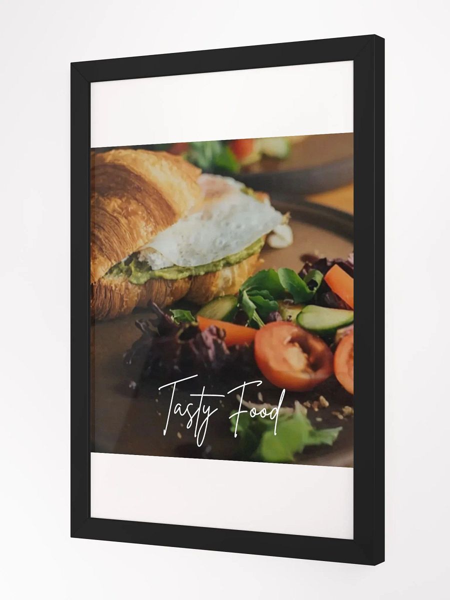 Wall Art Tasty Food Framed High-Quality Matte Poster (in) product image (2)