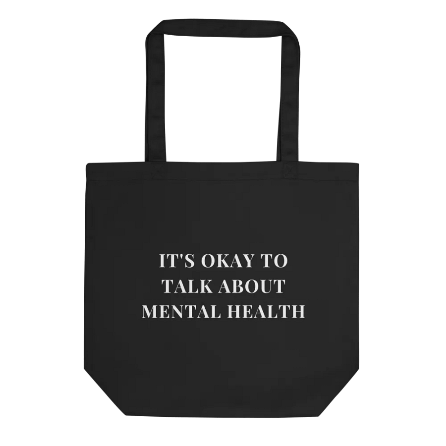 It's Okay to Talk About Mental Health Tote Bag product image (1)