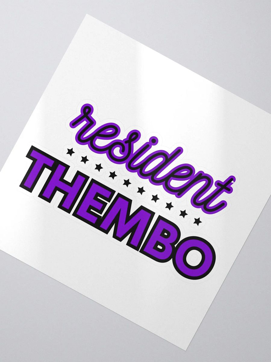 resident thembo sticker product image (2)
