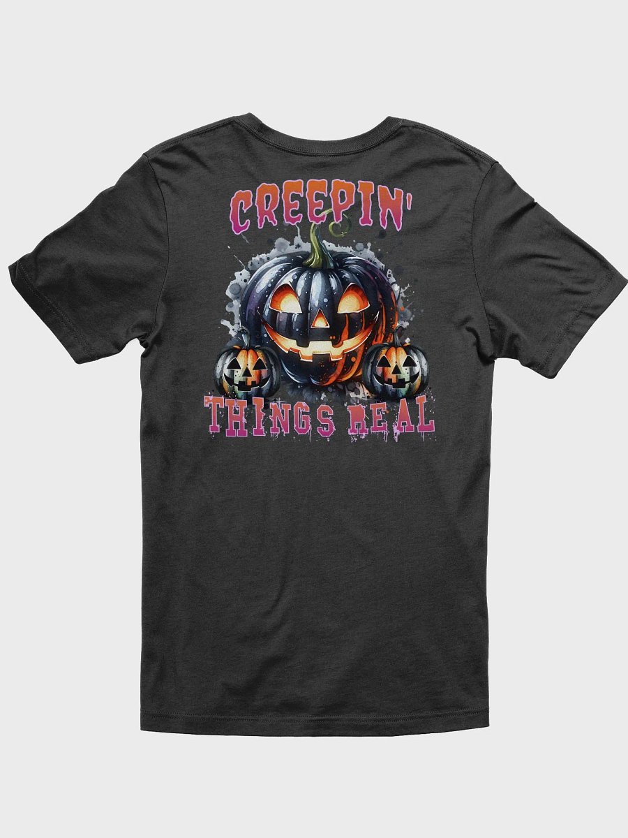 Creepin' It Real Halloween Pumpkin T-Shirt product image (4)