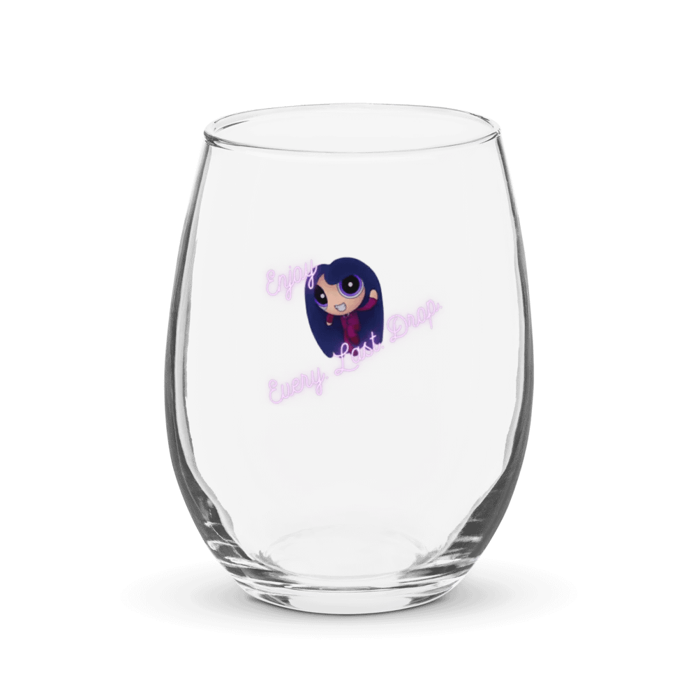Enjoy Every. Last. Drop. Stemless Wine Glass product image (1)