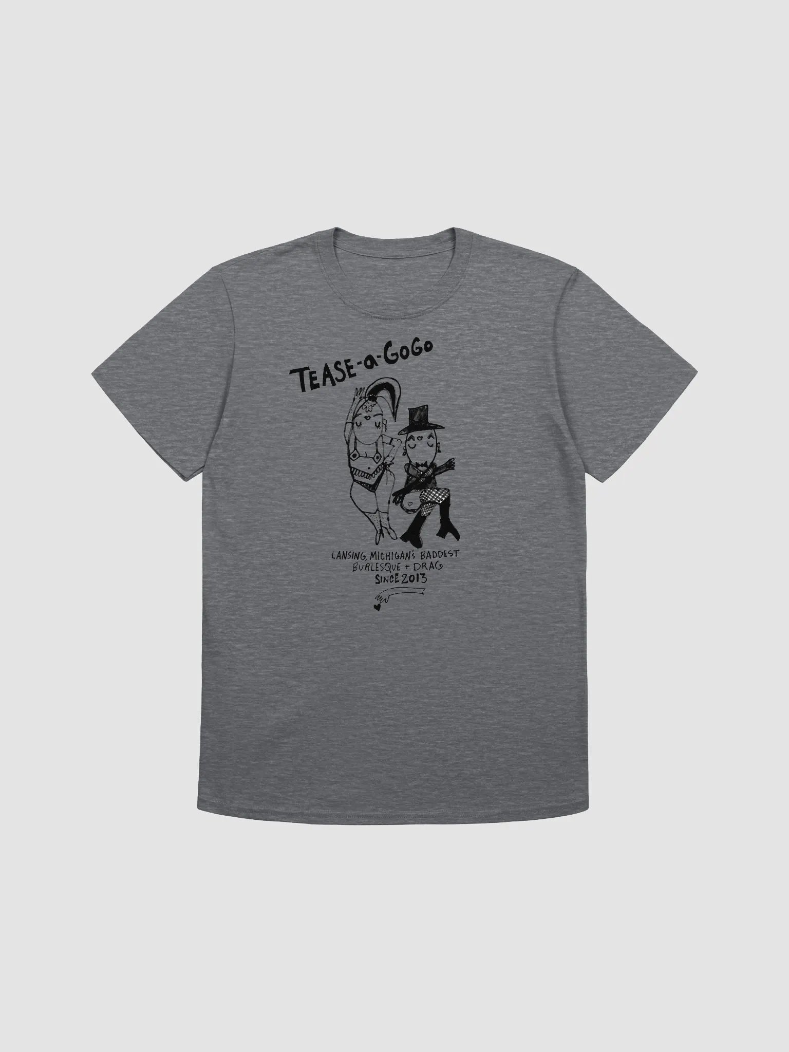 Tease a GoGo soft style tee product image (1)