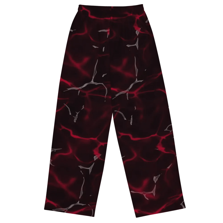 Lava Glow Unisex Wide-Leg Pants product image (2)