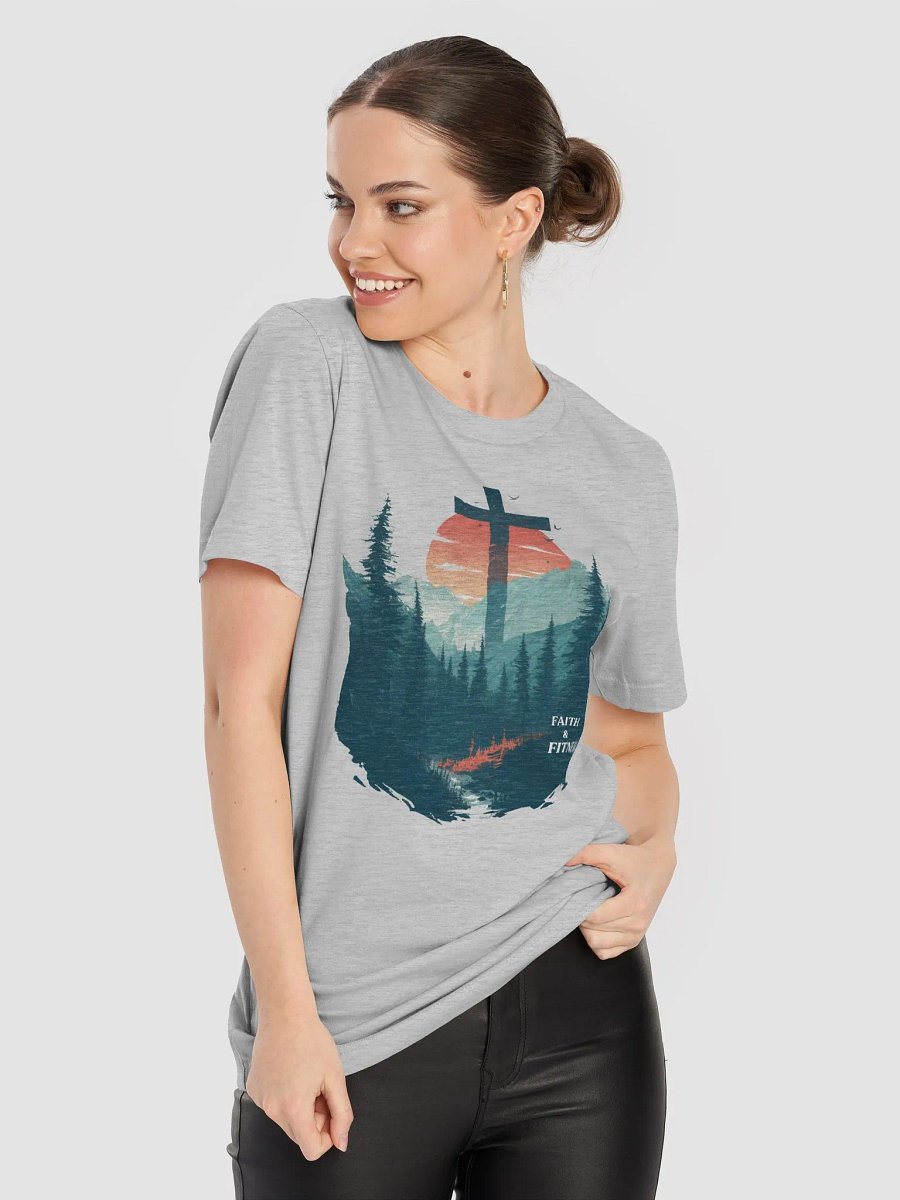 Faith & Fitness Christian - Workout Motivation Gym Apparel T-Shirt product image (55)