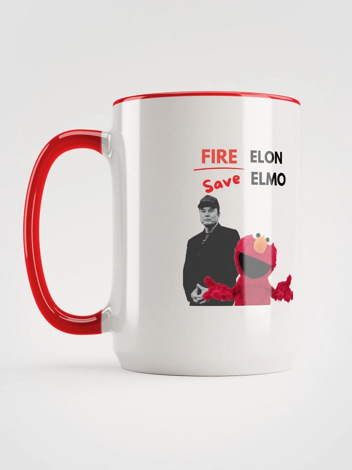 FIRE ELON SAVE ELMO Mug product image (2)