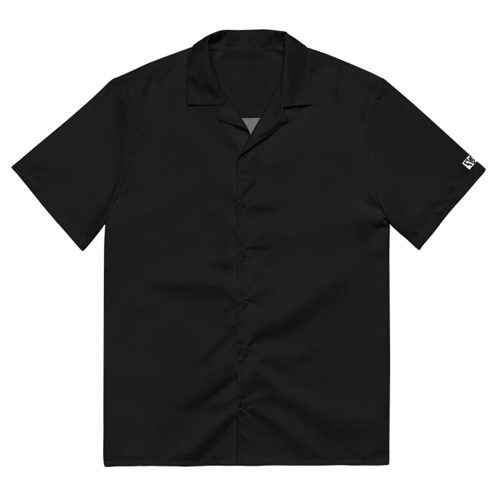 Fistikuts Unisex Button-down Shirt (Black) product image (2)