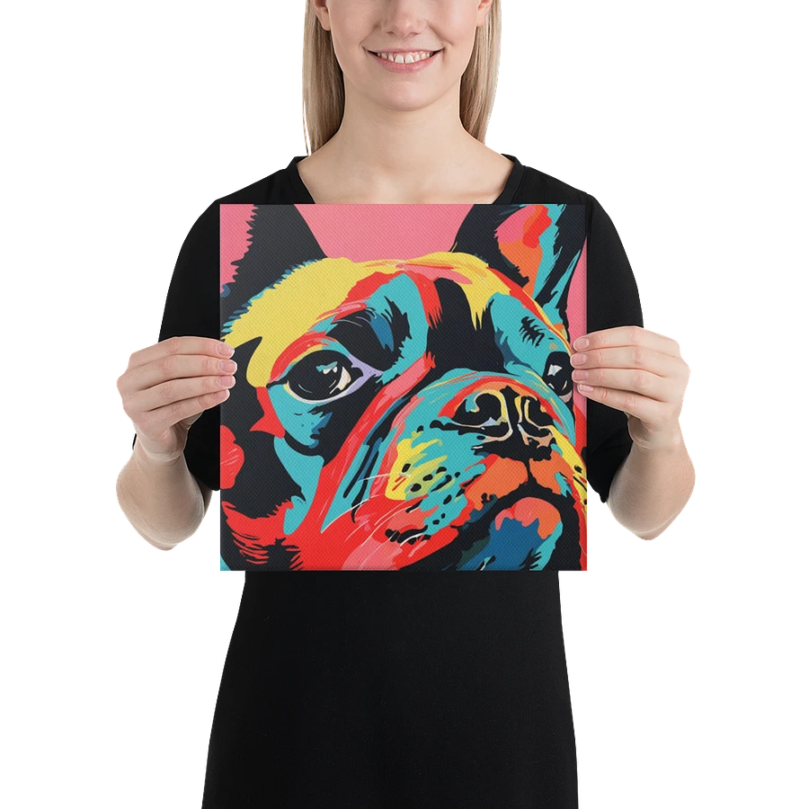 Colorful French Bulldog Wall Art #548 product image (2)