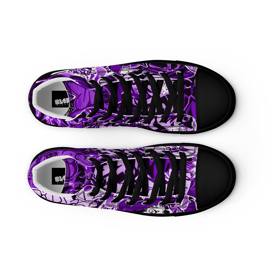 Graffiti Fusion Men's High Tops Skate Shoes product image (9)