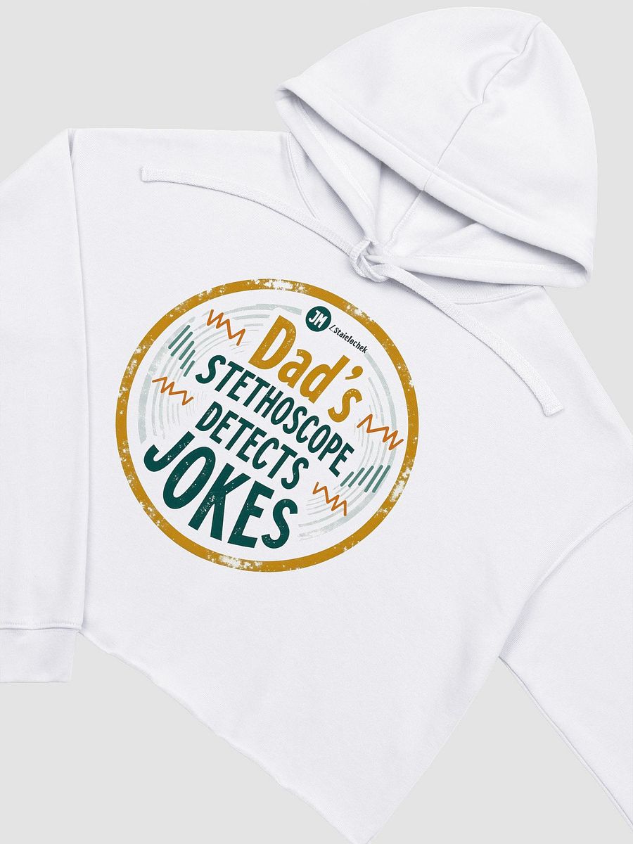 Dad's Stethoscope Crop Hoodie product image (8)