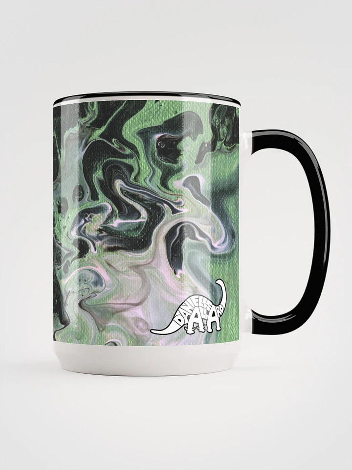 Metallic Green Fluid Acrylic Coloured Mug product image (1)