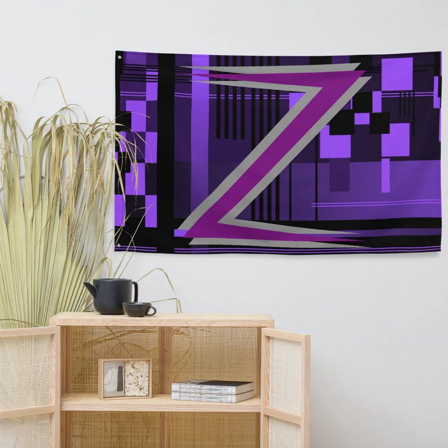 Mav Raccoon Logo Flag product image (7)