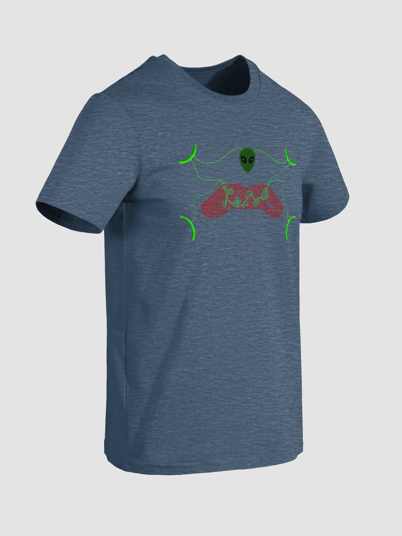 Neon Alien Gaming T-Shirt product image (3)
