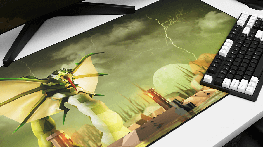 Zulrah | Large 3D Desk Mat product image (4)