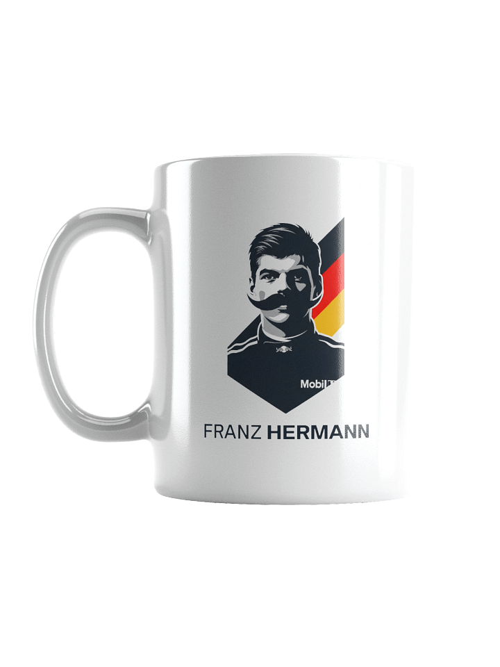 Franz Hermann F1 Legend German Flag Pop Art Mug product image (1)