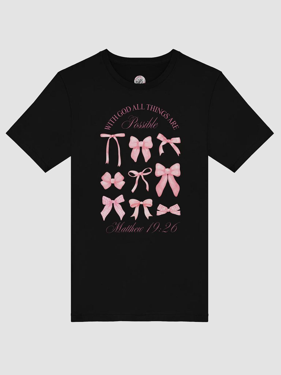 With God All Things Are Possible T-Shirt product image (15)