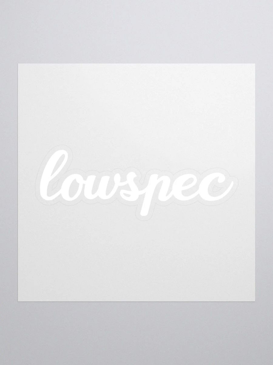 lowspec 3