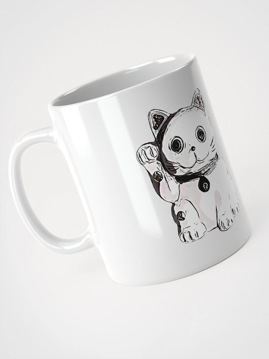 Black & White Maneki-Neko Mug product image (4)