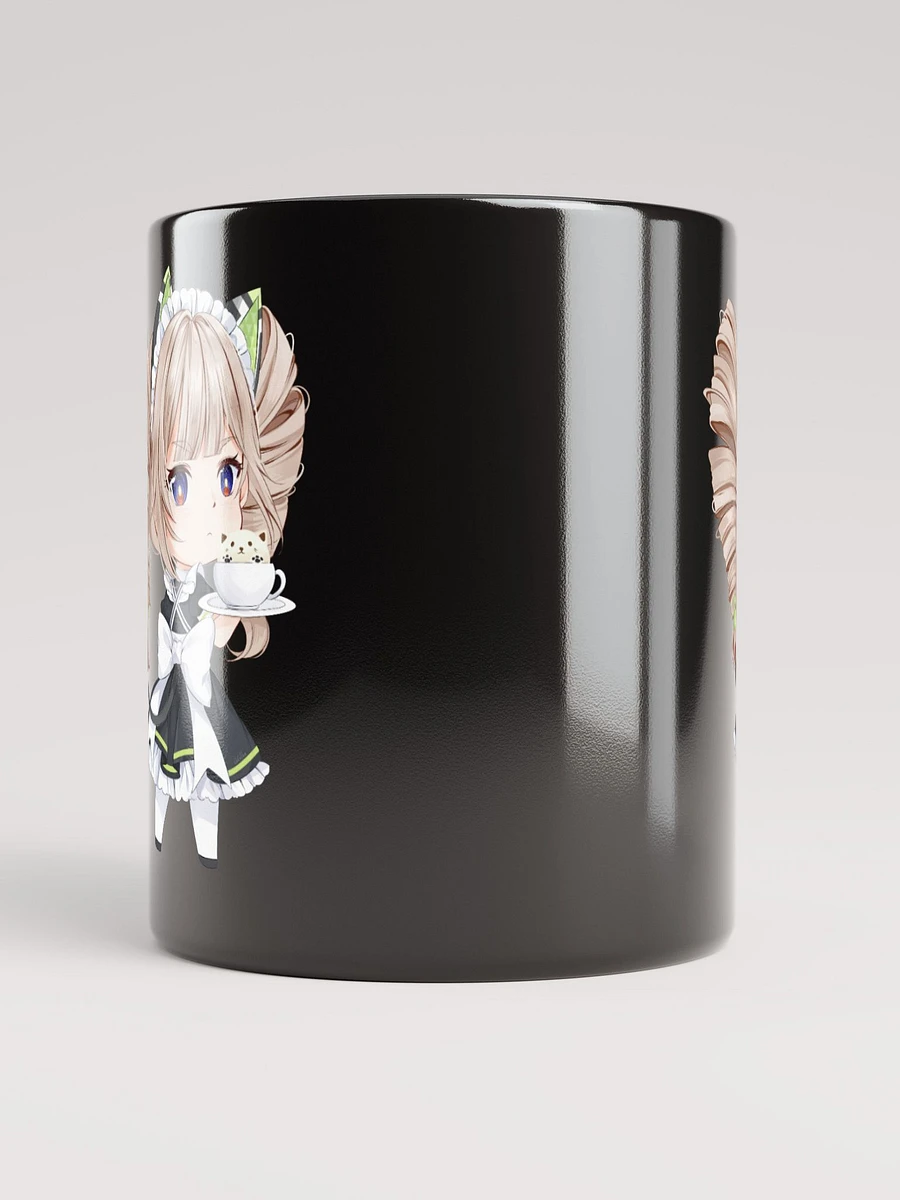 Black Glossy Mug - Shiro Maid (Tower of Fantasy) product image (3)