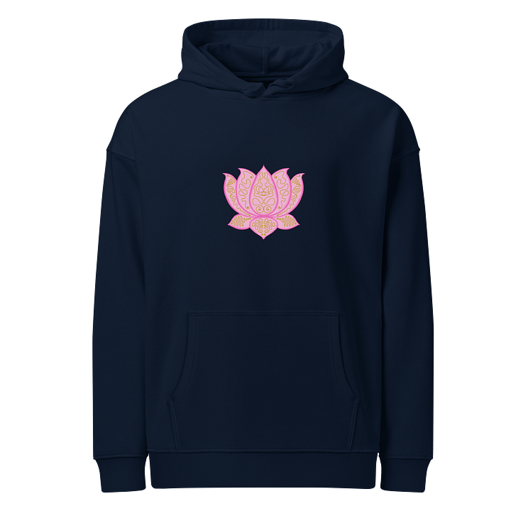 Golden Lotus Unisex Organic Hoodie product image (1)