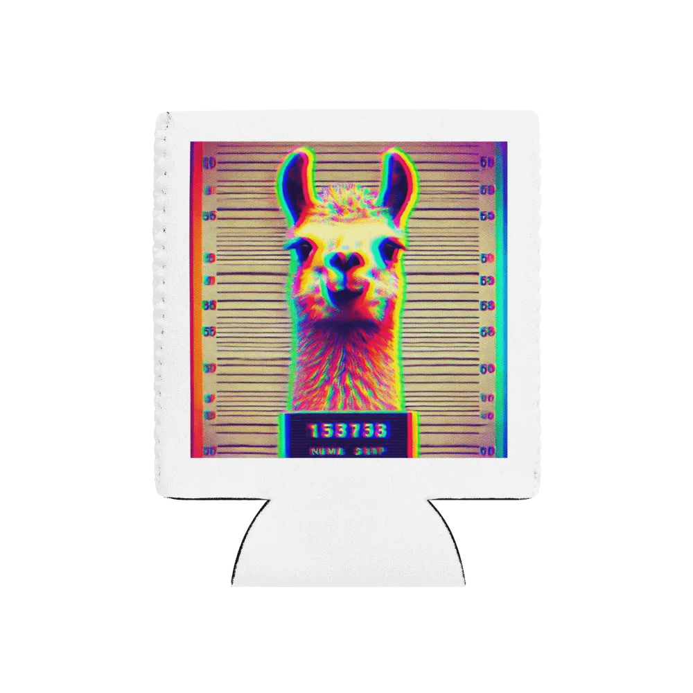 pr0bllama Mugshot Stubbie Cooler product image (1)