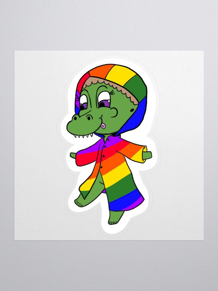 Allegator in a Rainbow Coat product image (2)