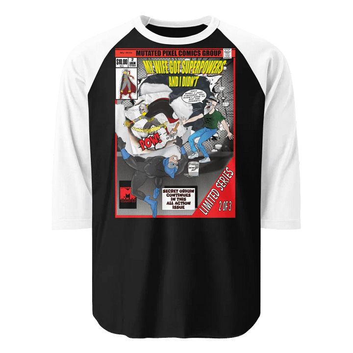 My Wife Got Superpowers and I Didn't Comic Tee product image (1)