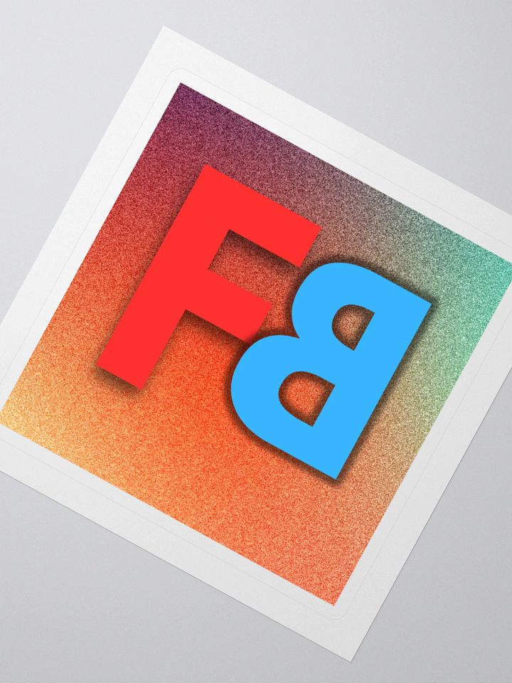 Colorful Buff Sticker product image (2)