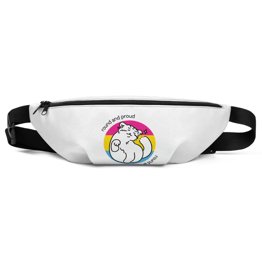 Round and Proud Manul Pansexual Version - Fanny Pack product image (7)